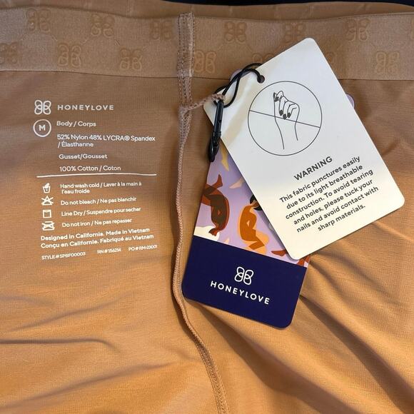 Honeylove Shadow Sculpt High Waist Brief Women's M | Sand | Tummy Control | NWT - Picture 4 of 4